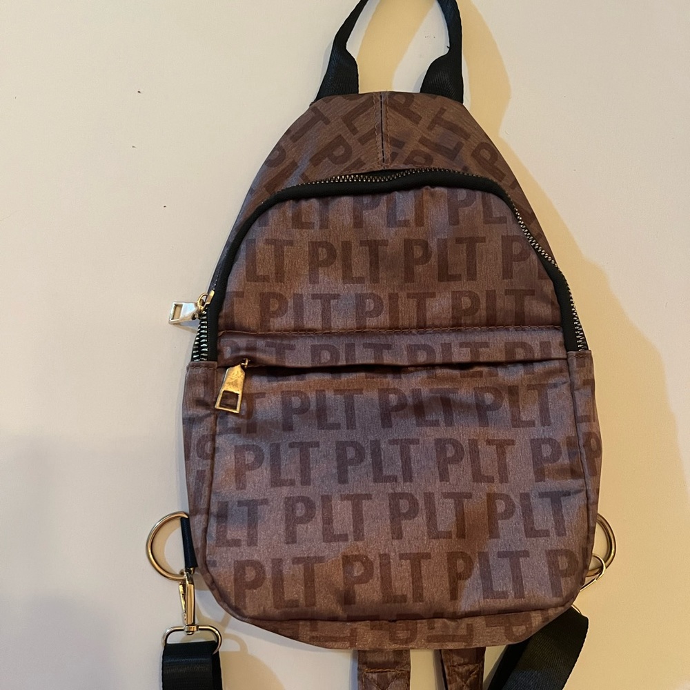 PTL PrettyLittleThing Back Pack - Brown